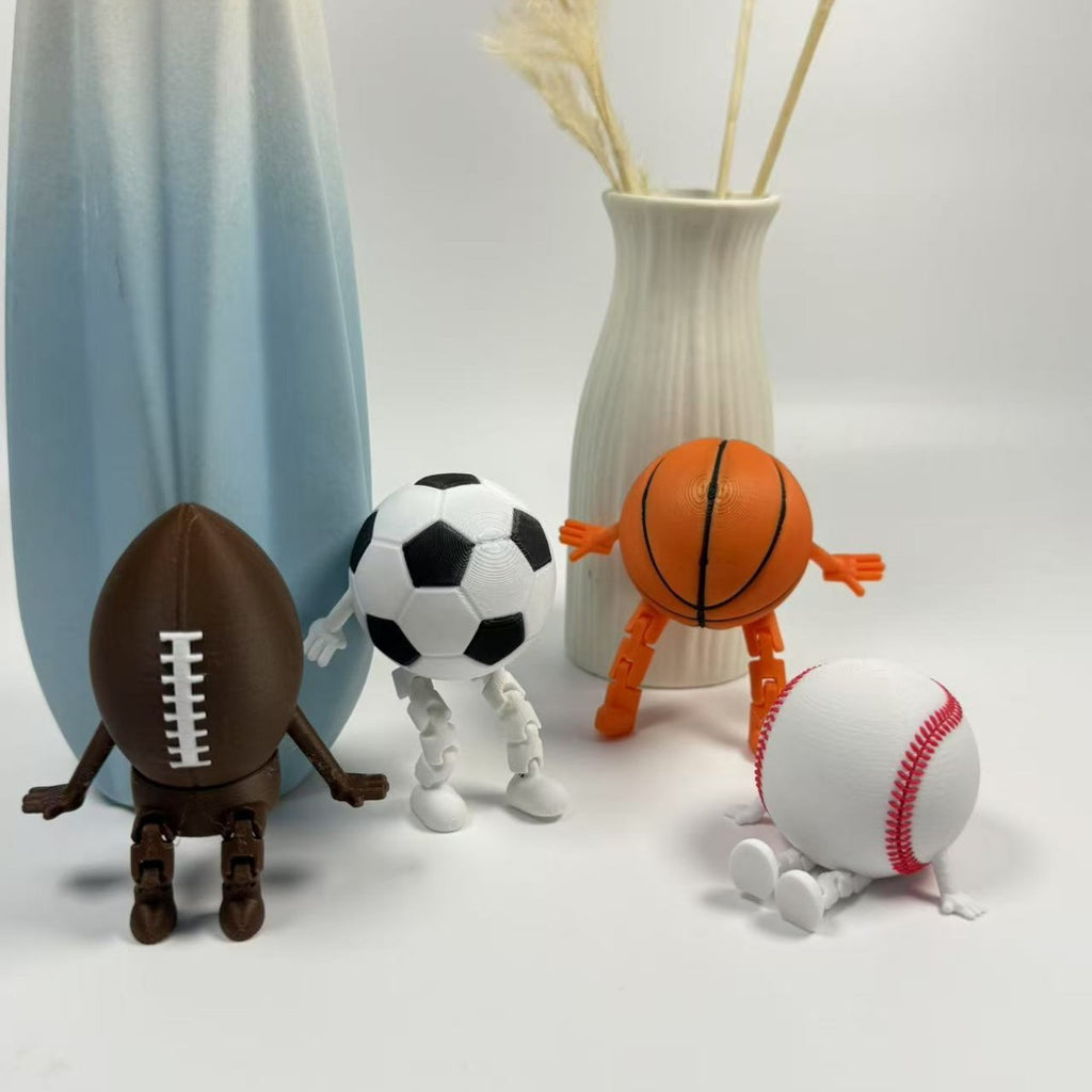 Volleyball Sitting Villain Ornaments