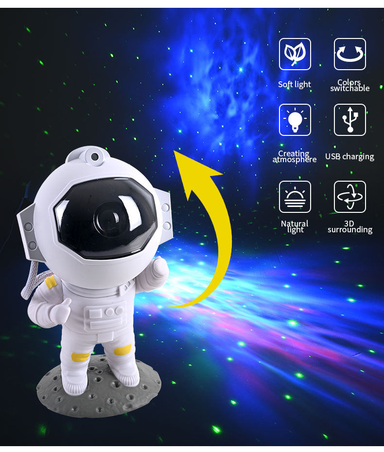 Starry Sky Night Light Astronaut Lamp