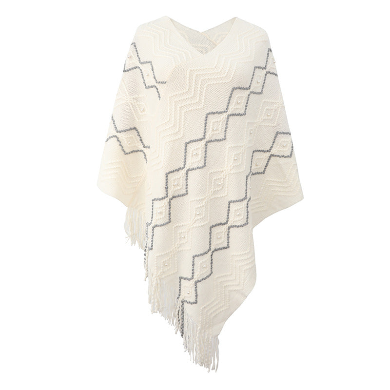 Women's Wave Imitation Cashmere