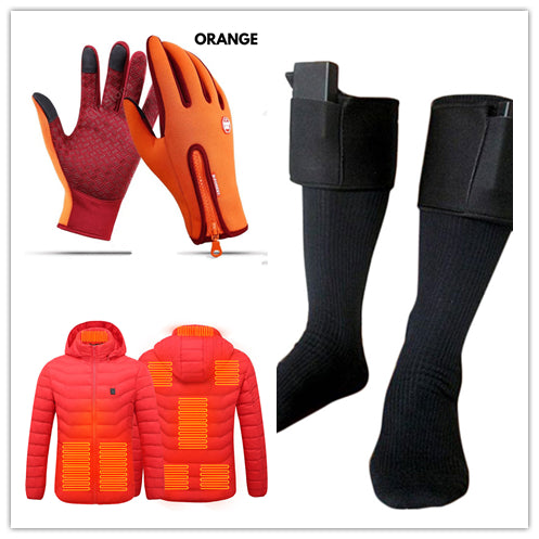 Touch Screen Waterproof Sports Gloves With Fleece