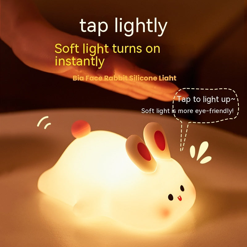 Silicone LED Touch Sensor Night Light Lamp