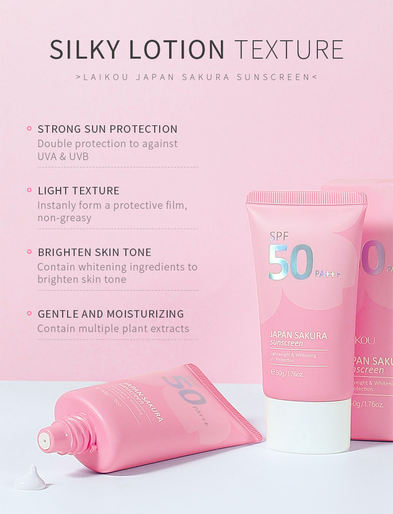Moisturizing Whitening Sunscreen