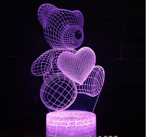 3D Acrylic Lamp | USB LED Night Lights