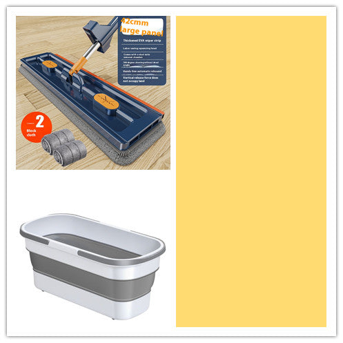 360 Rotating Large Flat Mop For Home Cleaning Floors